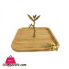WB563 Pastry Holder Wood ORCHID 24ctn