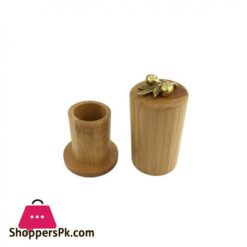 Wb537 Wood Toothpick Holder Orchid