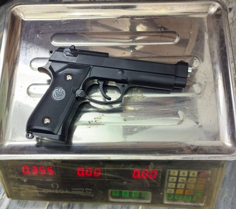 Pietro Beretta Gun Toy for Kids Made in Italy - M92