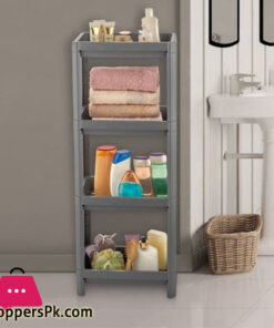 Plastic 4 Tier Storage Shelf Rack Shelving Unit Turkey Made - Mrd 505 11 Plastic 4 Tier Storage Shelf Rack Shelving Unit Turkey Made - Mrd 505 - Image 2