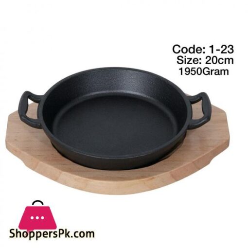 Sizzler Plate Die Cast Iron Stakes Plate NC
