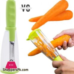 Vegetable And Fruit Peeler With Container Stainless Steel Multi Function Storage Peeler With Storage Box Container Best Kitchen Tool
