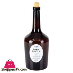 Zibasazan Garcia Dark Bottle Made of Glass with Cork Top 1050 ML