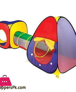 Adventure 3 Piece Indoor & Outdoor Childrens Playhouse Ball Pit Play Shuttle Tunnel & Tent - A999-53