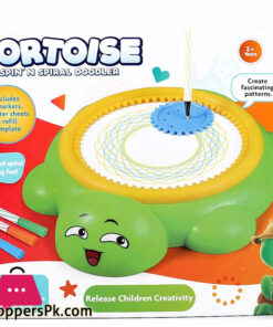 Cartoon Tortoise spin'N Spiral doodler Design Spirograph Drawing Set Creative Spiral Sketchpad 5 gear 5 Pens Educational toys