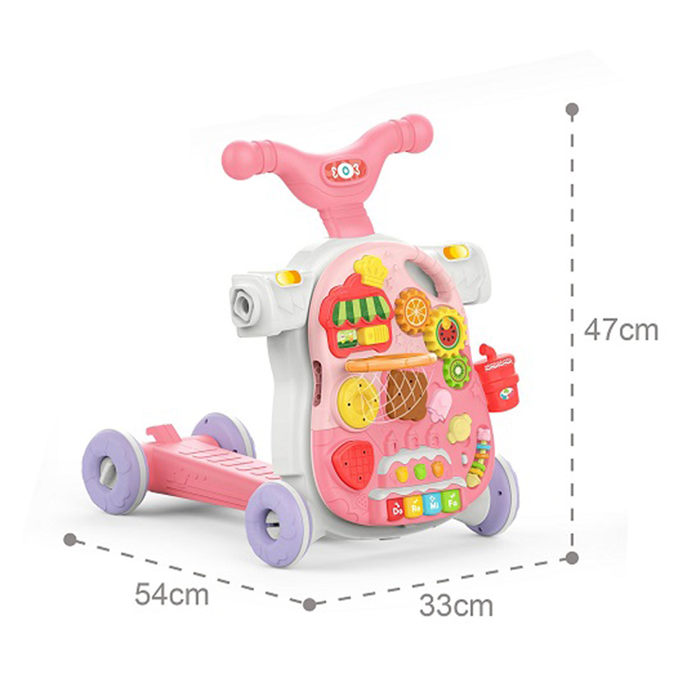 Huanger 5 In 1 Baby Multifunction Walker