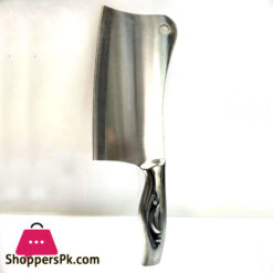 Kitchen Meat Butcher Cleaver Knife Metal Handle Chopper