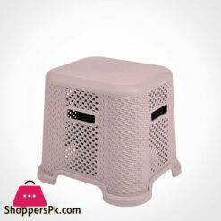 Limon Knit Bathroom Foot Stool 33 X 29 X 28 Cm - Iran Made