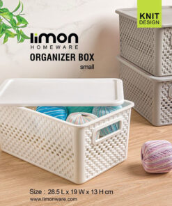 Limon Organizer Box with Texture Design Door Iran Made