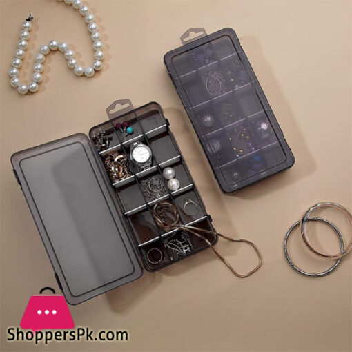 Lova organizer with 15 Eyes Removable Compartments - Jewelry Box - Ring - Earring Organizer.