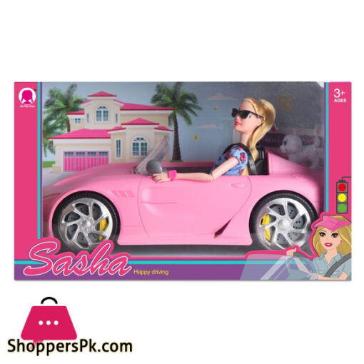 Barbie Sasha Happy Driving Barbie Doll and Vehicle