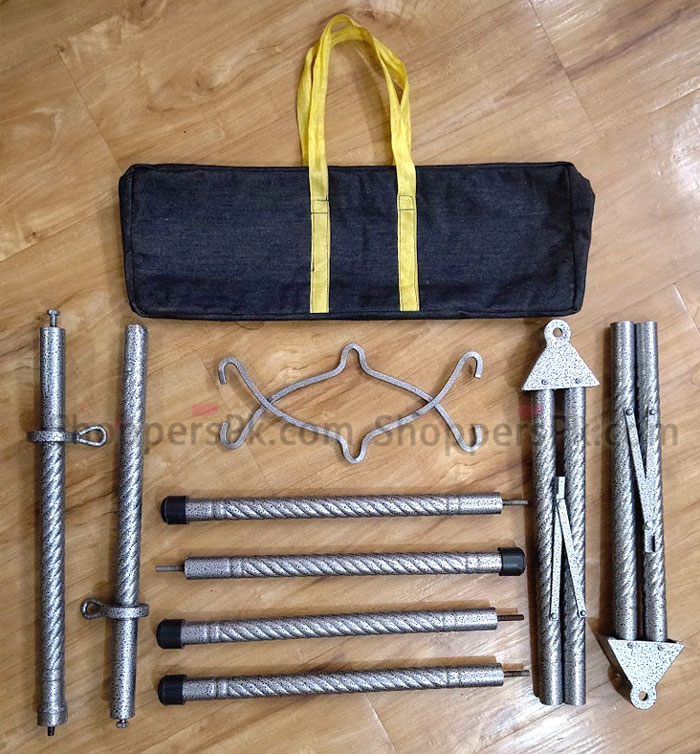 Multipro Quick Set Up Folding Ghodiya Cradle With Travel Bag