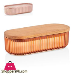 Perle Storage Container 1 Liter - Pink Turkey Made