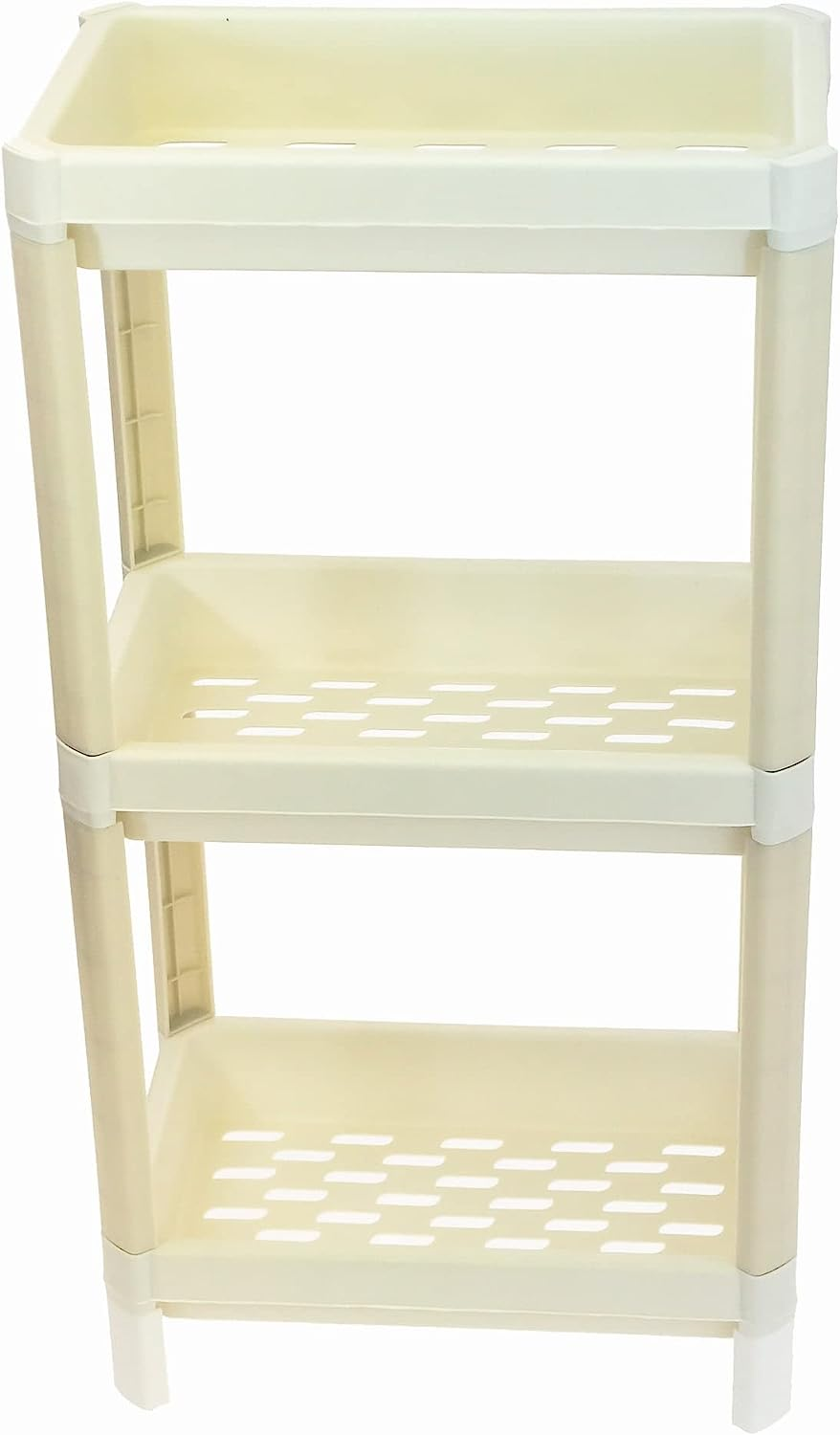 Plastic 4 Tier Storage Shelf Rack Shelving Unit Turkey Made - Mrd 505