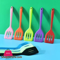 Silicone Non stick High Temperature Resistance Slotted Turners Cooking Spatula