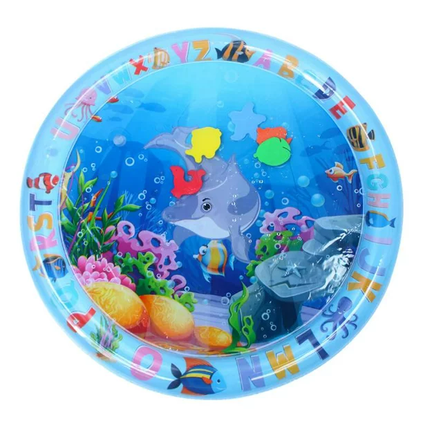 Tummy Time Water Mat Water Play Mat For Babies Inflatable Activity Center Infant Baby Water Mat For Newborn Infant Toddler Boy Girl