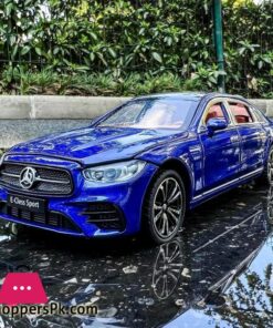 1: 24 Benz E300 Model Car,Zinc Alloy Pull Back Toy Diecast Toy Cars With Sound And Light For Kids Boy Girl Gift(Blue) 15 Bdtctk 124 Benz E300 Model Carzinc Alloy Pull Back Toy Diecast Toy Cars With Sound And Light For Kids Boy Girl Giftblue