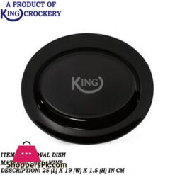 1 Piece Melamine Oval Dish 10 Inch Serving Dish Melamine Material