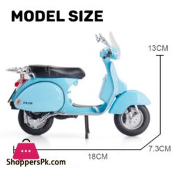 1:10 Vespa Motorcycle Model Toys With Sound Light Simulation 18 110 Vespa Motorcycle Model Toys With Sound Light Simulation