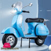 1:10 Vespa Motorcycle Model Toys With Sound Light Simulation