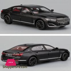 124 Bmw The 7 760Li High Simulation Diecast Metal Alloy Model Car Sound Light Pull Back