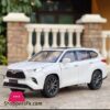 124 Highlander Suv Alloy Die Cast Toy Car Model Sound And Light Pull Back