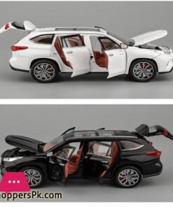 1:24 Highlander Suv Alloy Die Cast Toy Car Model Sound And Light Pull Back 14 124 Highlander Suv Alloy Die Cast Toy Car Model Sound And Light Pull Back