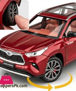 1:24 Highlander Suv Alloy Die Cast Toy Car Model Sound And Light Pull Back 18 124 Highlander Suv Alloy Die Cast Toy Car Model Sound And Light Pull Back