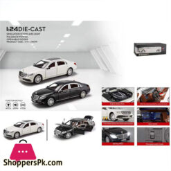 1:24 Alloy Diecasts Classic Car Model Toy Starlight Headliner Sound Light Vehicle Model Car For Children Gift Collection