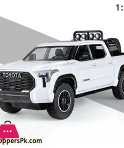 1:24 Toyota Tundra Alloy Car Model Simulation Diecast Metal Toy Vehicle Model Sound And Light Pull Back Cars Toys Kids Boys Gift 39 1:24 Toyota Tundra Alloy Car Model Simulation Diecast Metal Toy Vehicle Model Sound And Light Pull Back Cars Toys Kids Boys Gift - Image 4