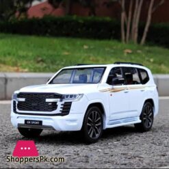 124Scale Toyota Land Cruiser Lc300 Gr Zinc Alloy Model Car W Light Sound Pull Back Die Cast Toys