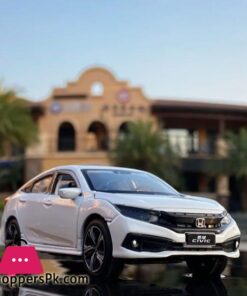 132 Honda Civic Model Car Diecast Toy Car model Sound Light Vehicle