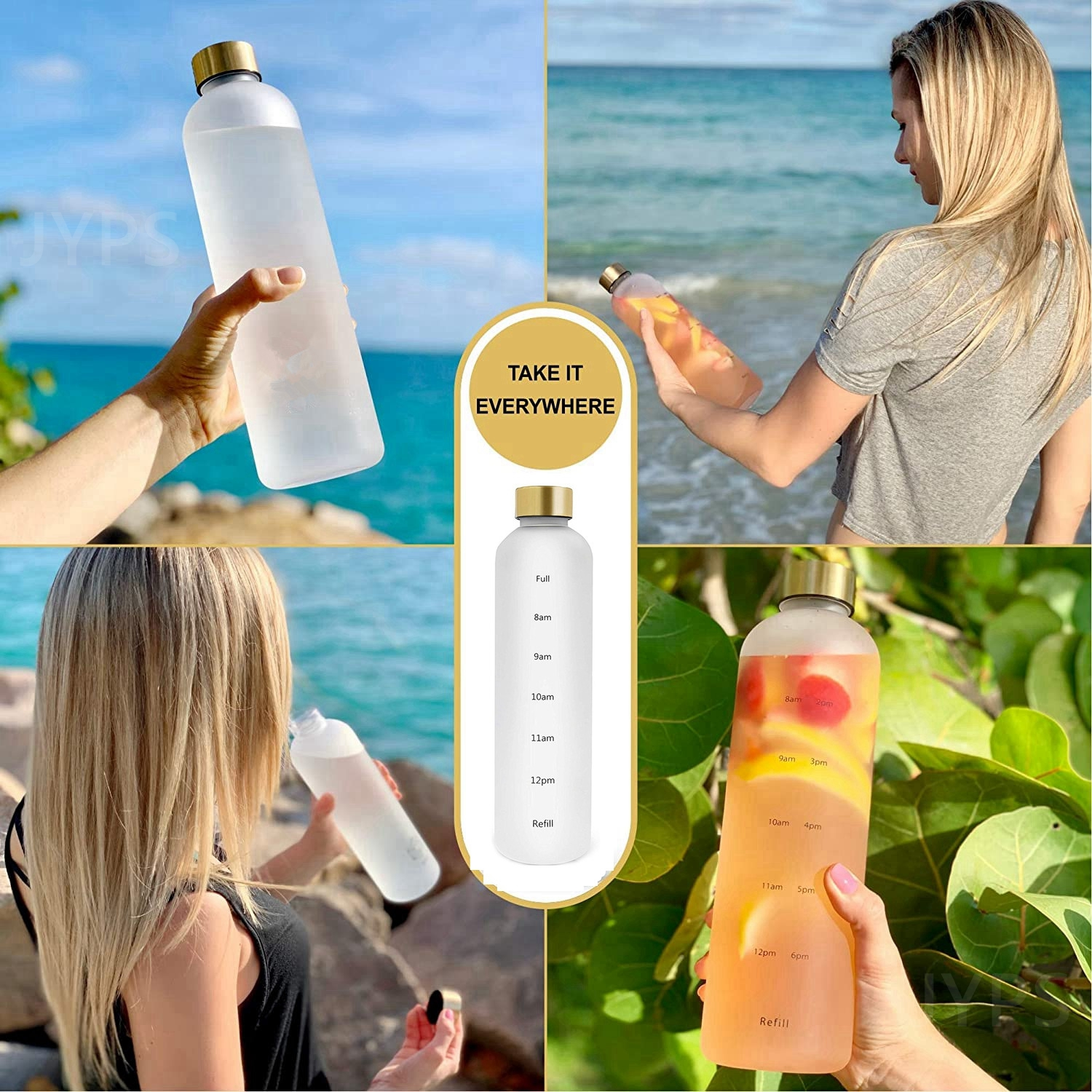 Drink Bottle Bpa Free Frosted Design Drinking Water Bottle