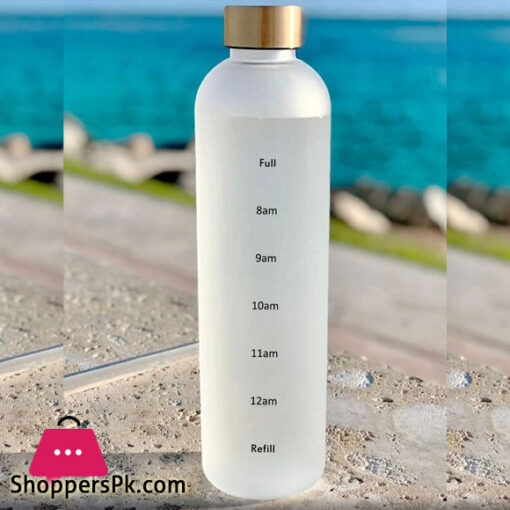 1pc Letter Graphic Water Bottle