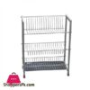 Ess9906 3 V Layer Plate Rack Grey Metallic
