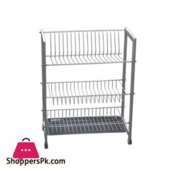 ESS9906 3 V Layer Plate Rack Grey Metallic