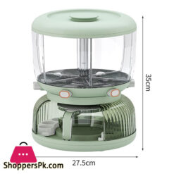 High Quality 360 Rotating Dispenser For Kitchen Rice Dispenser Dry Food Dispenser 6 Grid Grain Storage Container Egg Organizer Grain Food Storage Box 21 High Quality 360 Rotating Dispenser For Kitchen Rice Dispenser Dry Food Dispenser 6 Grid Grain Storage Container Egg Organizer Grain Food Storage Box