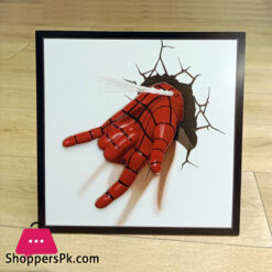 3D Marvel Hanging Picture Frame Spiderman Hand