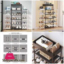 5 Layer Shelf Shoes Rack Metal