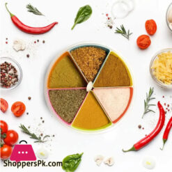 6 Partition Masala Box Multicolor