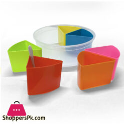 6 Partition Masala Box Multicolor