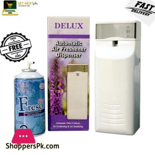 Automatic Air Freshener Dispenser With Free Fresco Air freshener 300ml