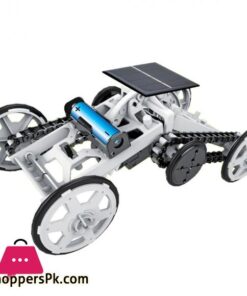 DIY Solar Climbing Vehicle Science Four Wheel Drive Car Building Block Assembled Electric Model Car Toy