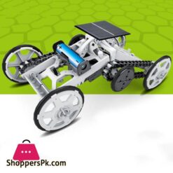 Diy Solar Climbing Vehicle Science Four Wheel Drive Car Building Block Assembled Electric Model Car Toy