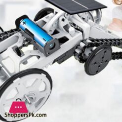 Diy Solar Climbing Vehicle Science Four Wheel Drive Car Building Block Assembled Electric Model Car Toy