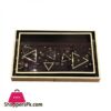 Efw04 2Pcs Rect Serving Tray Elegant