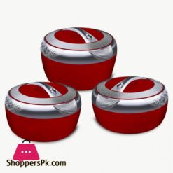 Hot Pot Set 3 Pcs Set Hisense Metallic Casserole By Happy House
