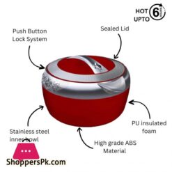 Hot Pot Set 3 Pcs Set Hisense Metallic Casserole By Happy House