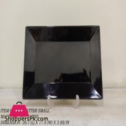 1 Piece Melamine Platter Small Size Melamine Material White Black