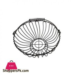 BA 8809 Fruit Basket Round Black